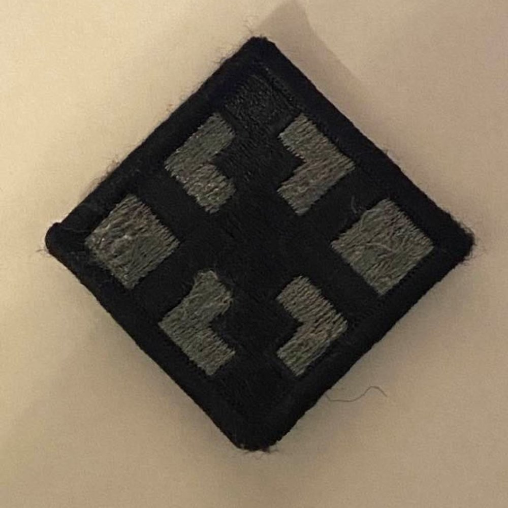 Army Engineer Brigade OCP Patch With Hook Fastener